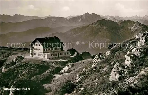 AK / Ansichtskarte Rotwandhaus gegen Rofan udn Schinder Kat. Schliersee