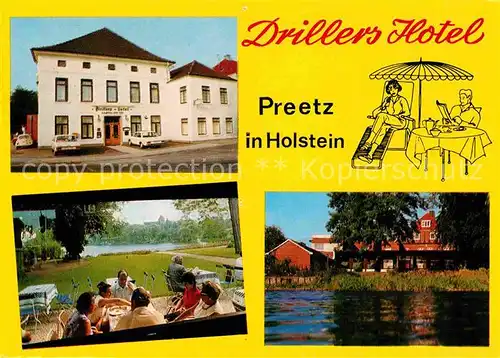 AK / Ansichtskarte Preetz Holstein Drillers Hotel  Kat. Preetz