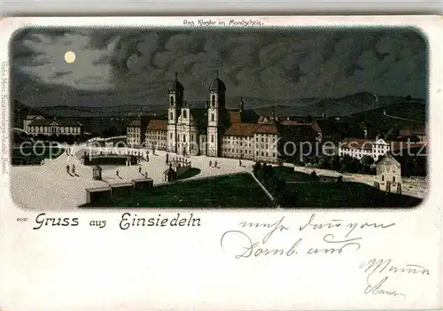 AK / Ansichtskarte Einsiedeln SZ Kloster  Kat. Einsiedeln