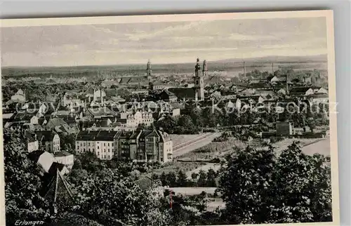 AK / Ansichtskarte Erlangen Panorama  Kat. Erlangen