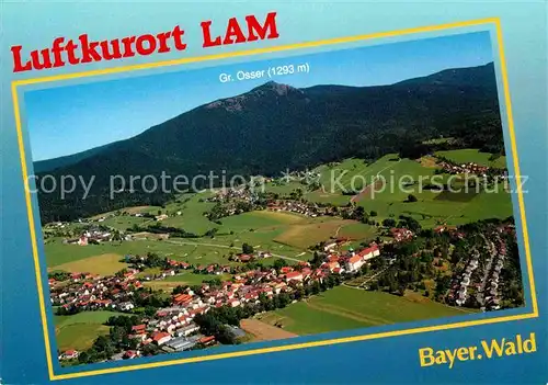 AK / Ansichtskarte Lam Oberpfalz Luftkurort Bayerischer Wald Fliegeraufnahme Kat. Lam