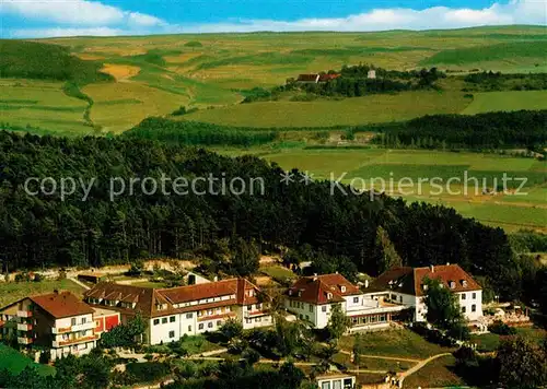 AK / Ansichtskarte Bad Mergentheim Kursanatorium am Hexenkreuz Fliegeraufnahme Kat. Bad Mergentheim