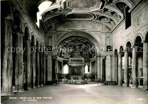 AK / Ansichtskarte Roma Rom Basilica di San Pietro in Vincoli Kat. 