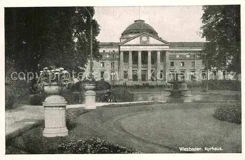 AK / Ansichtskarte Wiesbaden Kurhaus Kat. Wiesbaden