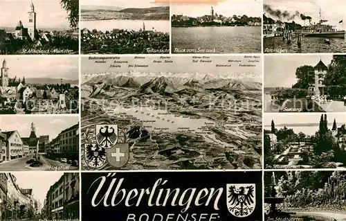 AK / Ansichtskarte ueberlingen Bodensee Hofstatt Seeburg Hafen  Kat. ueberlingen
