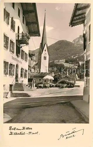 AK / Ansichtskarte Zell Ziller Tirol Kirchenpartie Kat. Zell am Ziller