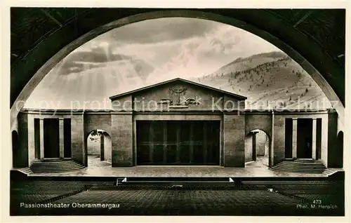 AK / Ansichtskarte Oberammergau Passionstheater Kat. Oberammergau