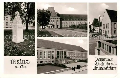 AK / Ansichtskarte Mainz Rhein Johannes Gutenberg Universitaet