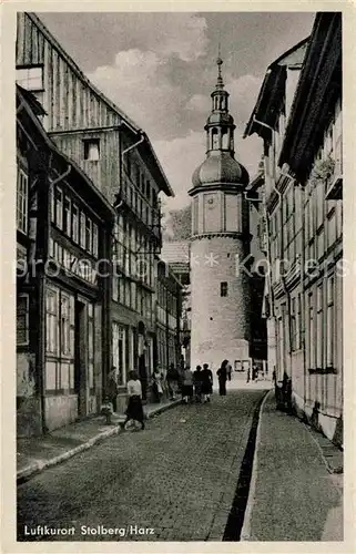 AK / Ansichtskarte Stolberg Harz Luftkurort Marktturm Kat. Stolberg Harz