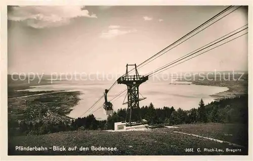 AK / Ansichtskarte Foto Risch Lau Nr. 1651 Pfaenderbahn Bodensee  Kat. Fotografie