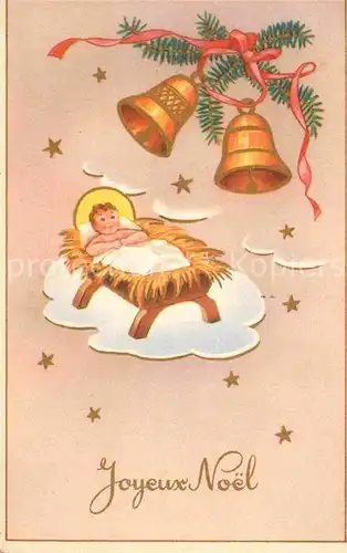 AK / Ansichtskarte Weihnachten Christkind Glocken  Kat. Greetings