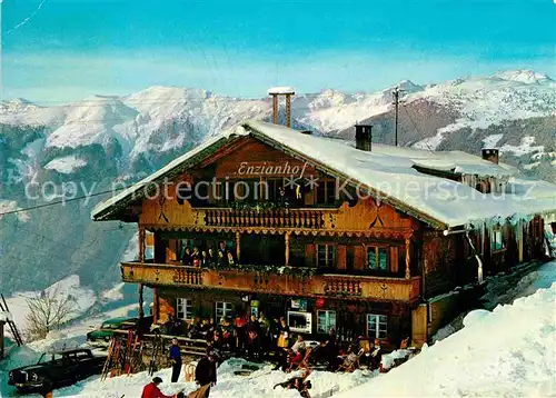 AK / Ansichtskarte Zell Ziller Tirol Alpengasthof Enzianhof Kat. Zell am Ziller