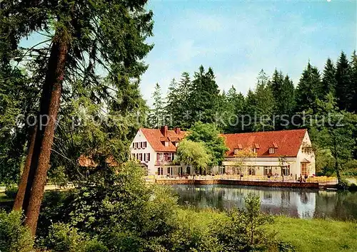 AK / Ansichtskarte Horn Bad Meinberg Waldhotel Silbermuehle  Kat. Horn Bad Meinberg