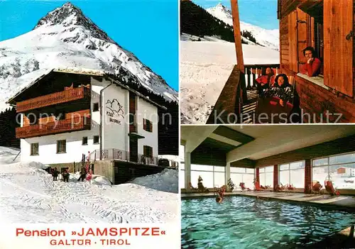 AK / Ansichtskarte Galtuer Tirol Pension Jamspitze  Kat. Galtuer