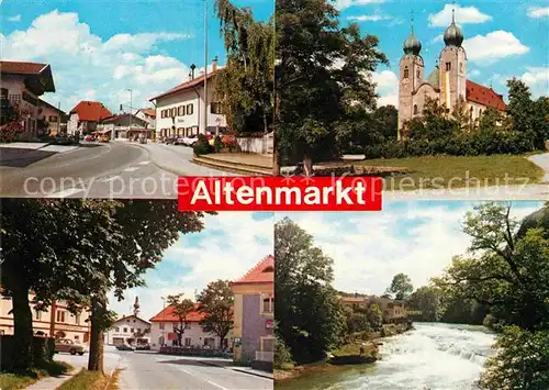 AK / Ansichtskarte Altenmarkt Alz Kirche Kat. Altenmarkt a.d.Alz