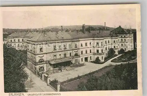 AK / Ansichtskarte Erlangen Universitaetskrankenhaus Kat. Erlangen