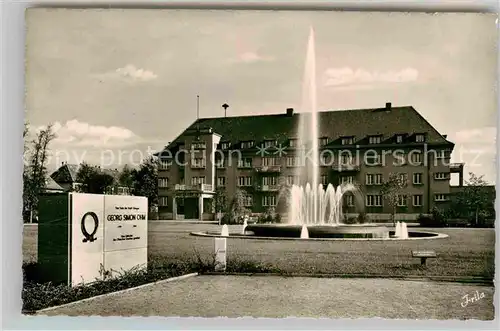 AK / Ansichtskarte Erlangen Ohmbrunnen Altersheim Kat. Erlangen