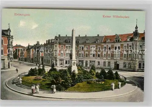 AK / Ansichtskarte Erlangen Kaiser Wilhelm PLatz Kat. Erlangen