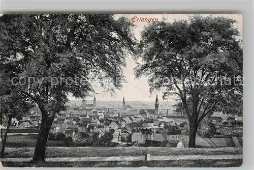 AK / Ansichtskarte Erlangen Panorama  Kat. Erlangen