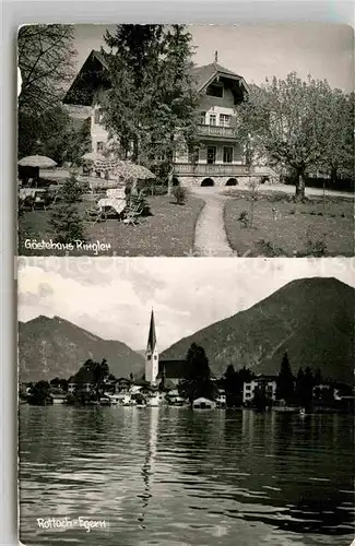 AK / Ansichtskarte Rottach Egern Tegernsee Gaestehaus Ringler