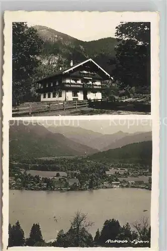 AK / Ansichtskarte Rottach Egern Tegernsee Panorama Waldhaus