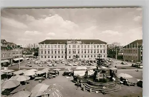 AK / Ansichtskarte Erlangen Schloss Marktplatz Kat. Erlangen