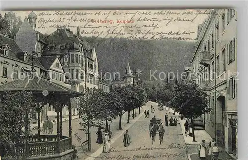 AK / Ansichtskarte Triberg Schwarzwald Kurplatz Kat. Triberg im Schwarzwald