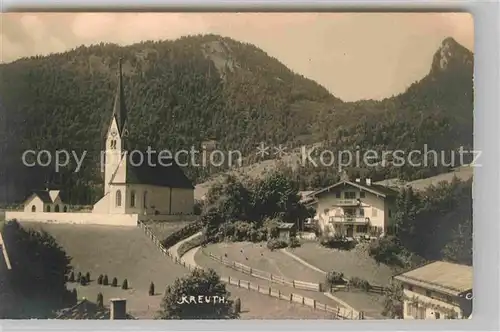AK / Ansichtskarte Kreuth Bad Kirche Kat. Kreuth