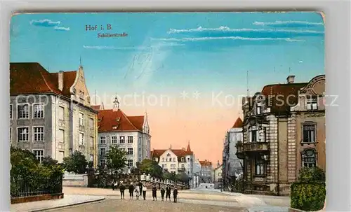 AK / Ansichtskarte Hof Saale Schillerstrasse Kat. Hof