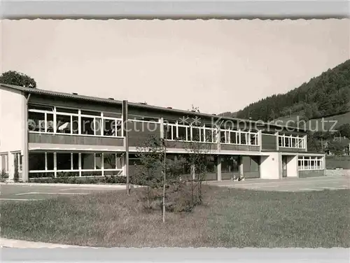 AK / Ansichtskarte Oberprechtal Schule Kat. Elzach