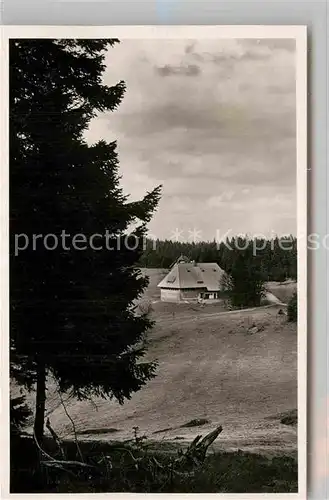 AK / Ansichtskarte Furtwangen Hoehengasthaus Martinskapelle Kat. Furtwangen im Schwarzwald