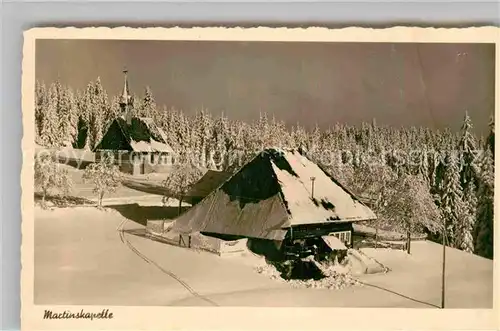 AK / Ansichtskarte Furtwangen Martinskapelle Kat. Furtwangen im Schwarzwald