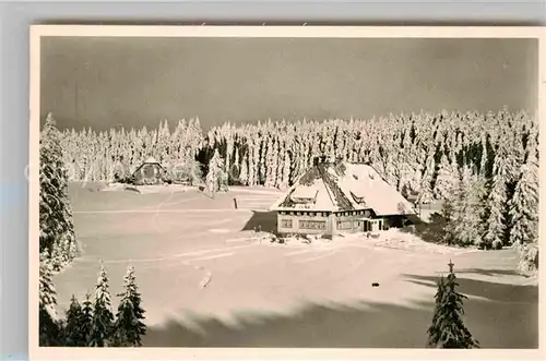 AK / Ansichtskarte Furtwangen Hoehengasthaus Martinskapelle Kat. Furtwangen im Schwarzwald