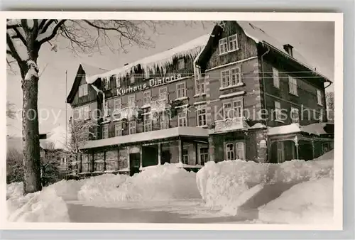 AK / Ansichtskarte Schoenwald Schwarzwald Kurhaus Viktoria Kat. Schoenwald im Schwarzwald