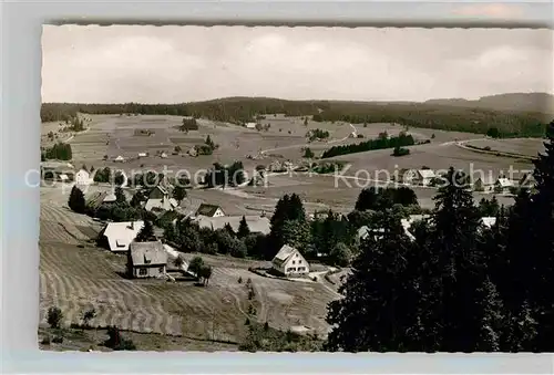 AK / Ansichtskarte Schoenwald Schwarzwald Panorama Kat. Schoenwald im Schwarzwald