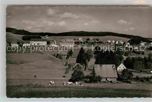 AK / Ansichtskarte Schoenwald Schwarzwald Panorama Kat. Schoenwald im Schwarzwald