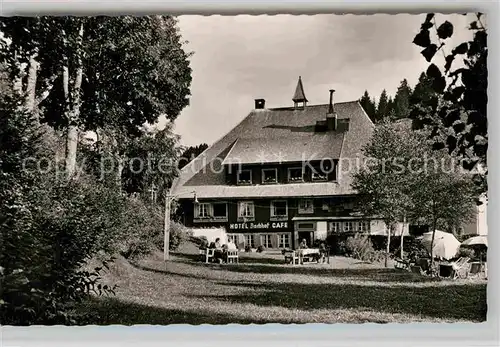 AK / Ansichtskarte Guetenbach Schwarzwald Hotel Cafe Bachhof 