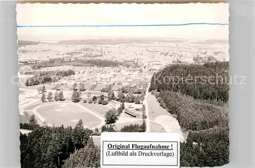 AK / Ansichtskarte Schwenningen Neckar Fliegeraufnahme Kat. Villingen Schwenningen