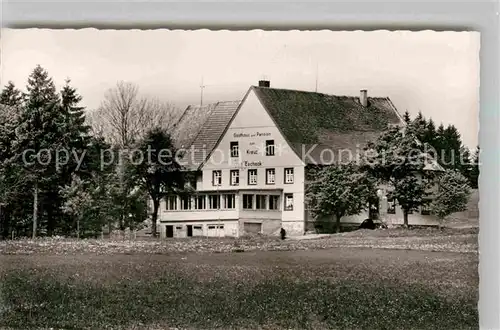 AK / Ansichtskarte Escheck Gasthaus Escheck Speisesaal Kat. Schoenwald im Schwarzwald