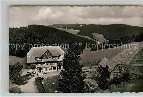 AK / Ansichtskarte Furtwangen Hoehenhotel Goldener Rabe Kat. Furtwangen im Schwarzwald