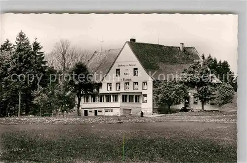 AK / Ansichtskarte Escheck Gasthaus Pension Kreuz Kat. Schoenwald im Schwarzwald