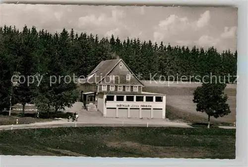 AK / Ansichtskarte Escheck Gasthaus Pension Loewen Kat. Schoenwald im Schwarzwald