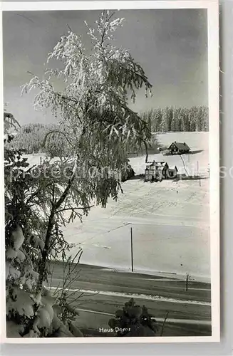 AK / Ansichtskarte Schoenwald Schwarzwald Haus Dorer Kat. Schoenwald im Schwarzwald