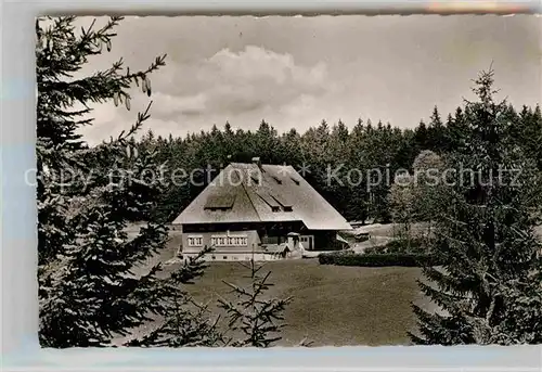AK / Ansichtskarte Furtwangen Hoehengasthaus Martinskapelle Kat. Furtwangen im Schwarzwald