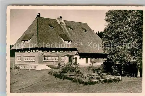 AK / Ansichtskarte Furtwangen Hoehengasthaus Martinskapelle Kat. Furtwangen im Schwarzwald