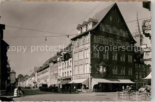 AK / Ansichtskarte Villingen Schwenningen Blick vom Markt zum Riet Tor Kat. Villingen Schwenningen