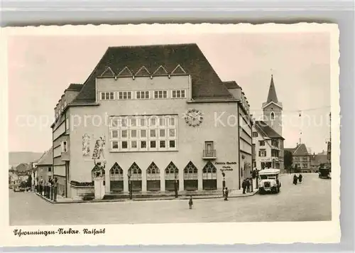 AK / Ansichtskarte Schwenningen Neckar Rathaus Kat. Villingen Schwenningen