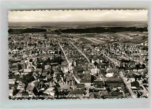 AK / Ansichtskarte Schwenningen Neckar Fliegeraufnahme Kat. Villingen Schwenningen