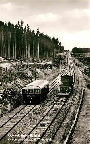 AK / Ansichtskarte Zahnradbahn Oberweissbacher Bergbahn Schwarzatal  Kat. Bergbahn