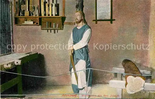 AK / Ansichtskarte Christentum Arenberg Werkstaette Heiliger Joseph  Kat. Christentum